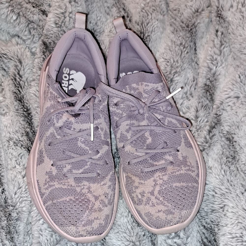 Sorel Women's Lavender Knit Running Sneakers